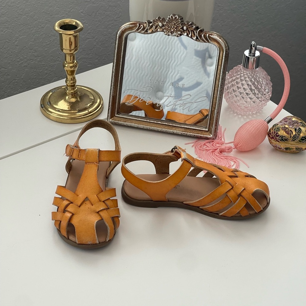 Cat & Jack Orange Kids Sandals